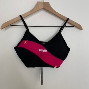 Civil Regime Teen Titans Go Black Starfire Star Kelly Seamless Bra Small New